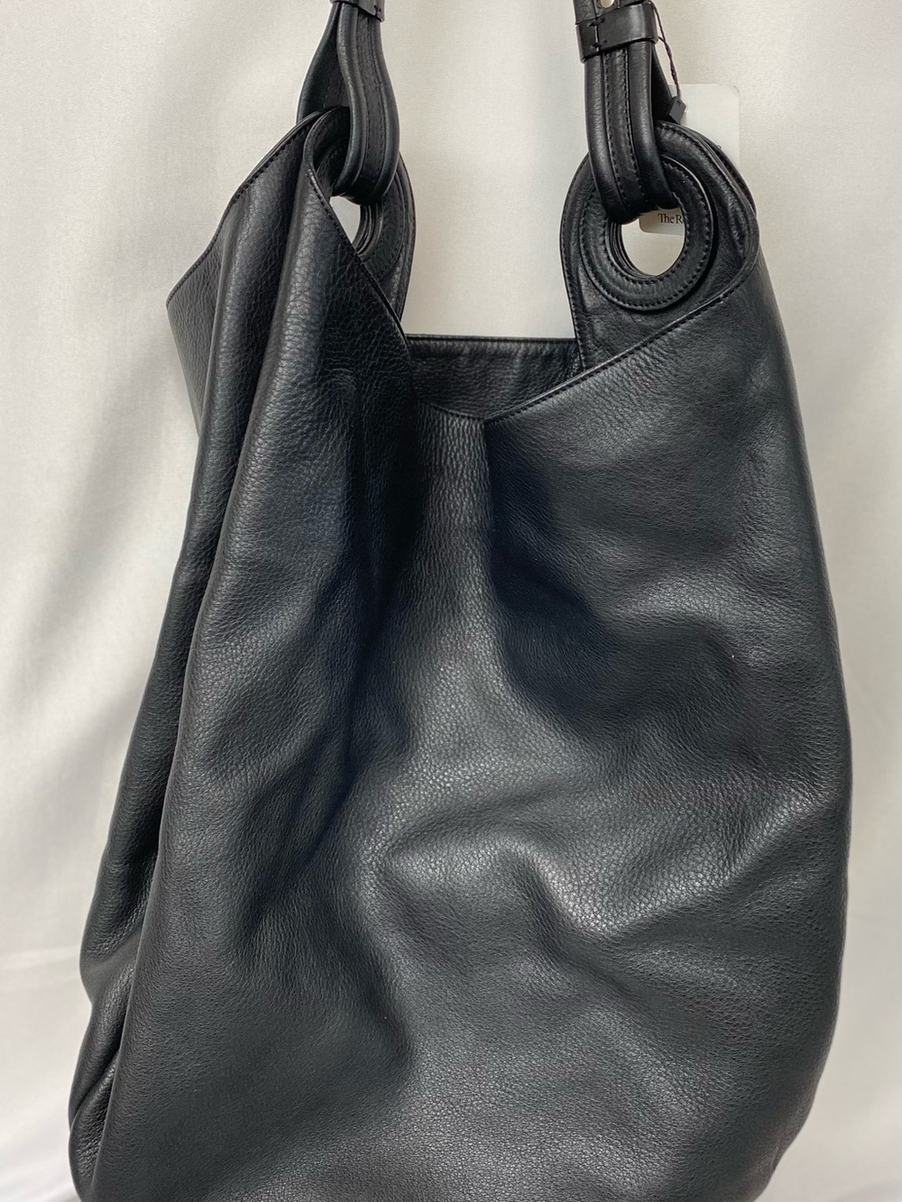 Jil Sander Slouchy HOBO Italian Soft Pebbled Leather Large Purse Shoulder